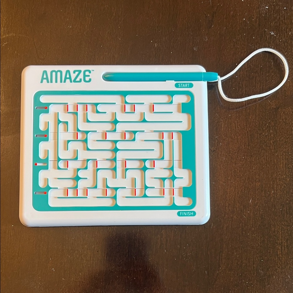 Lamaze Blue and White Maze Puzzle Toy